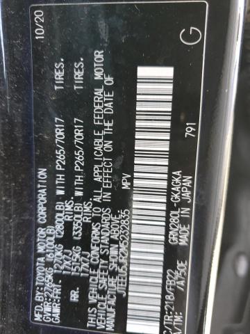 Photo 10 from auction – 2021 TOYOTA 4RUNNER SR with VIN JTEEU5JR2M5232835