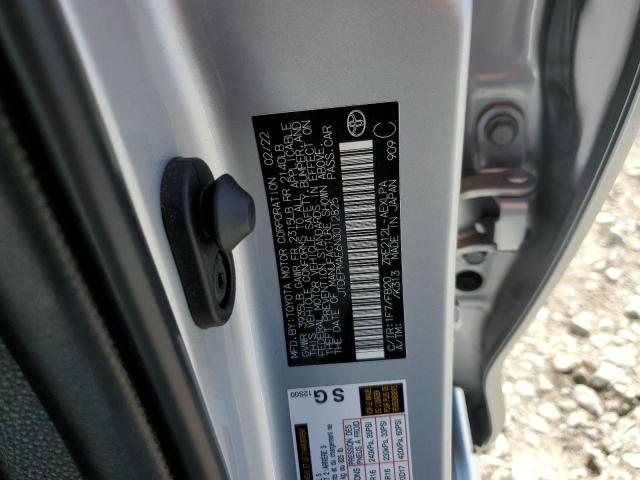 Photo 10 from auction – 2022 TOYOTA COROLLA LE with VIN JTDEPMAE6N3012825