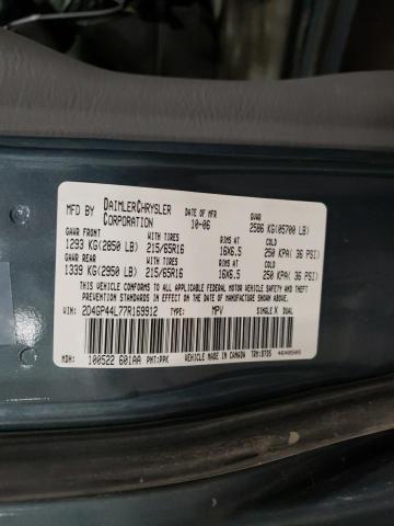 Photo 10 from auction – 2007 DODGE GRAND CARA with VIN 2D4GP44L77R169912