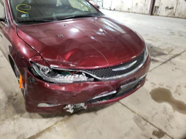 Photo 9 from auction – 2015 CHRYSLER 200 C with VIN 1C3CCCCG5FN514814