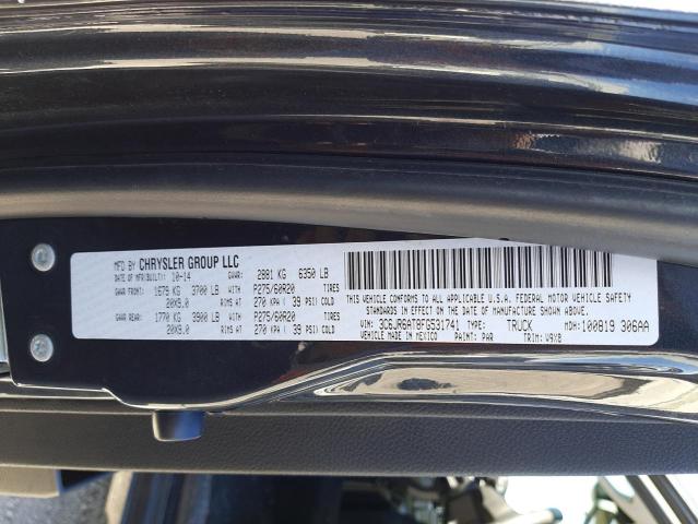 Photo 10 from auction – 2015 RAM 1500 ST with VIN 3C6JR6AT8FG531741