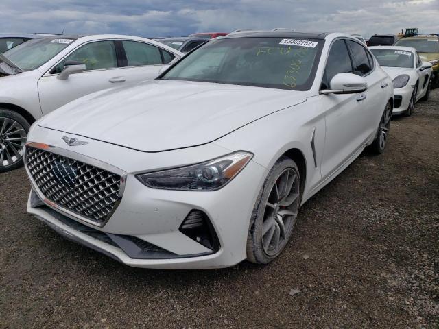 Photo 2 from auction – 2020 GENESIS G70 PRESTI with VIN KMTG34LE7LU056407
