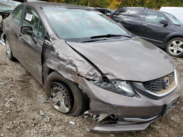 Photo 1 from auction – 2013 HONDA CIVIC LX with VIN 2HGFB2F54DH603040