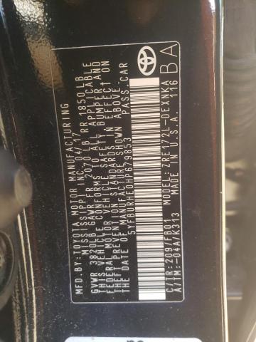 Photo 10 from auction – 2017 TOYOTA COROLLA L with VIN 5YFBURHE0HP679853