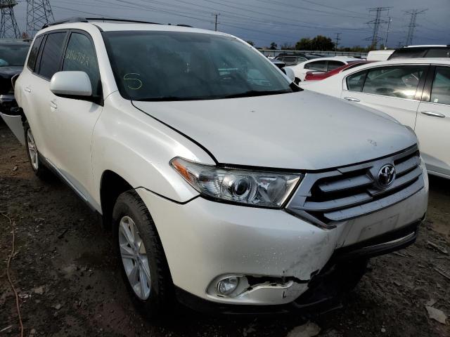 TOYOTA HIGHLANDER 2013 with VIN 5TDBK3EH0DS195118 - Photo from auction