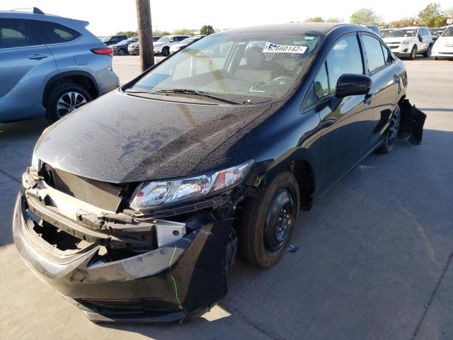 Photo 2 from auction – 2015 HONDA CIVIC LX with VIN 19XFB2F53FE035828