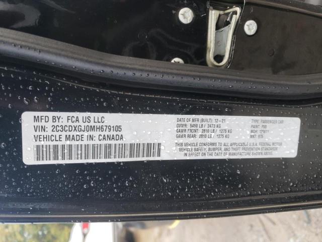 Photo 10 from auction – 2021 DODGE CHARGER SC with VIN 2C3CDXGJ0MH679105