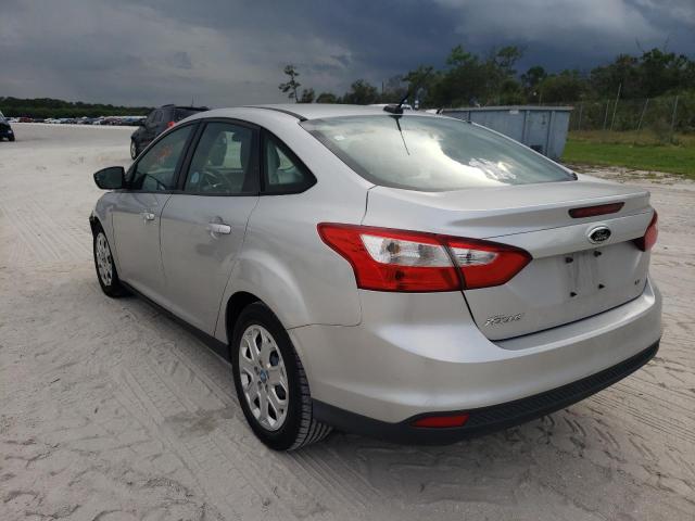 Photo 3 from auction – 2012 FORD FOCUS SE with VIN 1FAHP3F22CL341174