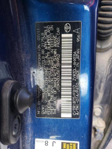 Photo 10 from auction – 2011 TOYOTA PRIUS with VIN JTDKN3DU5B1389952