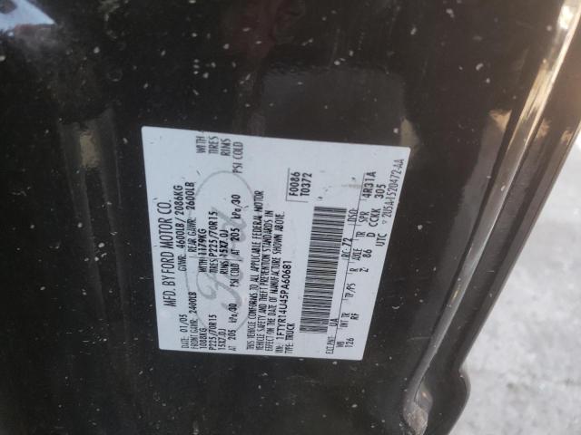 Photo 10 from auction – 2005 FORD RANGER SUP with VIN 1FTYR14U45PA60681