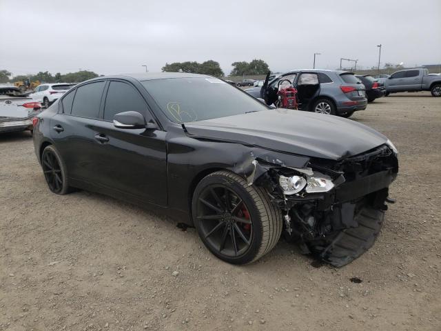 INFINITI Q50 PREMIU 2017 with VIN JN1EV7AP3HM737390 - Photo from auction
