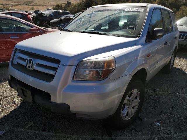 Photo 2 from auction – 2007 HONDA PILOT LX with VIN 5FNYF28107B032629