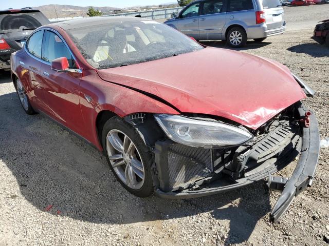 TESLA MODEL S 85 2015 with VIN 5YJSA1H20FFP74342 - Photo from auction