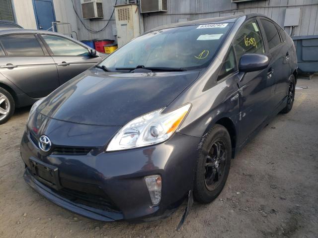 Photo 2 from auction – 2015 TOYOTA PRIUS with VIN JTDKN3DU9F0454944