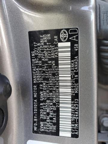 Photo 10 from auction – 2017 TOYOTA COROLLA L with VIN 2T1BURHEXHC861267