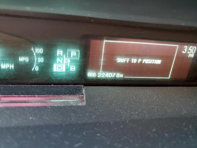 Photo 8 from auction – 2010 TOYOTA PRIUS with VIN JTDKN3DU0A0245097