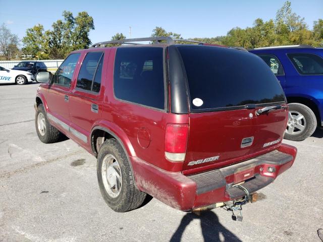 Photo 3 from auction – 2001 CHEVROLET BLAZER with VIN 1GNDT13W012121297