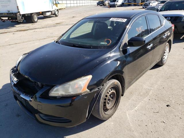 Photo 2 from auction – 2014 NISSAN SENTRA S with VIN 3N1AB7AP2EY289711