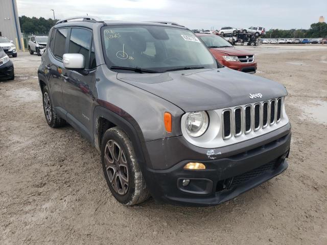 JEEP RENEGADE L 2017 with VIN ZACCJADB8HPE54031 - Photo from auction