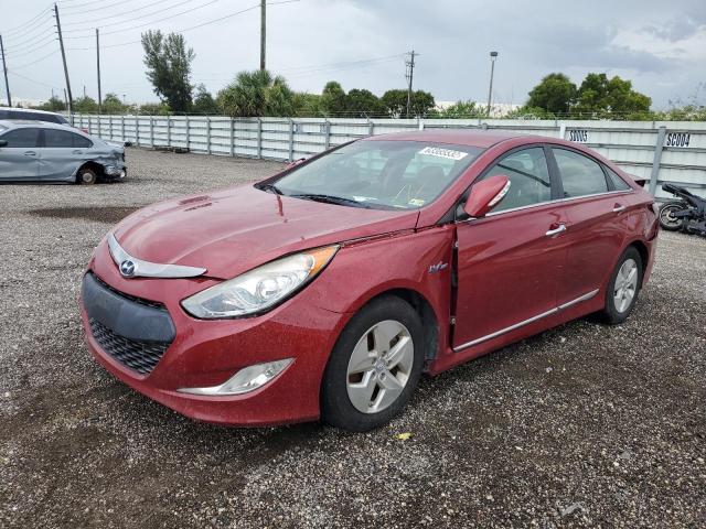 Photo 2 from auction – 2011 HYUNDAI SONATA HYB with VIN KMHEC4A4XBA013272