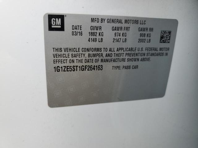 Photo 10 from auction – 2016 CHEVROLET MALIBU with VIN 1G1ZE5ST1GF264163