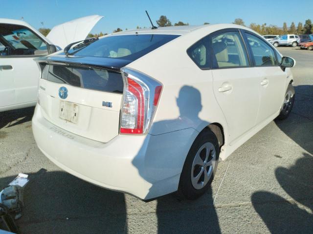 Photo 4 from auction – 2015 TOYOTA PRIUS with VIN JTDKN3DU2F2001687