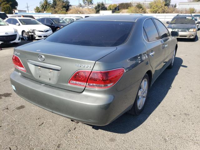 Foto 4 de la subasta – 2006 LEXUS ES 330 con VIN JTHBA30G965172798