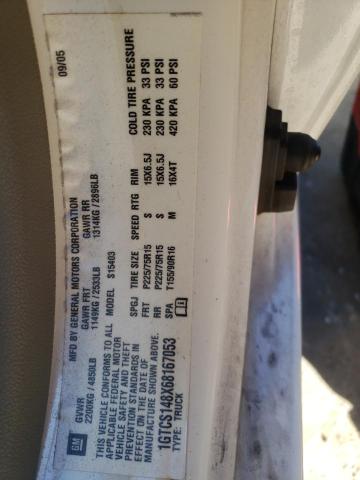 Photo 10 from auction – 2006 GMC CANYON with VIN 1GTCS148X68167053