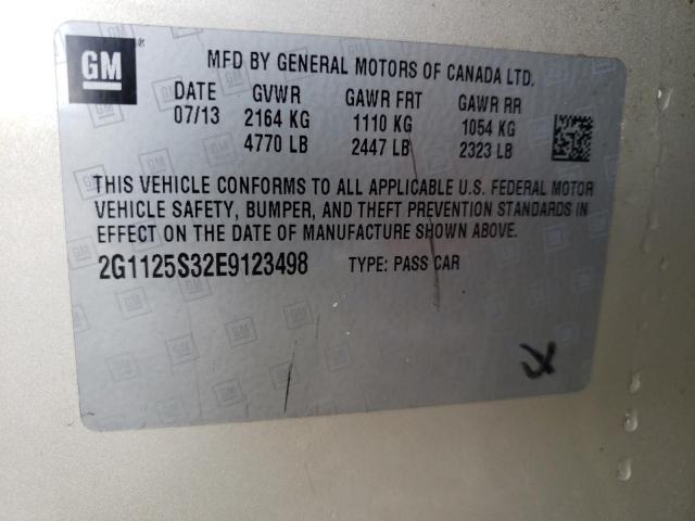 Photo 10 from auction – 2014 CHEVROLET IMPALA LT with VIN 2G1125S32E9123498