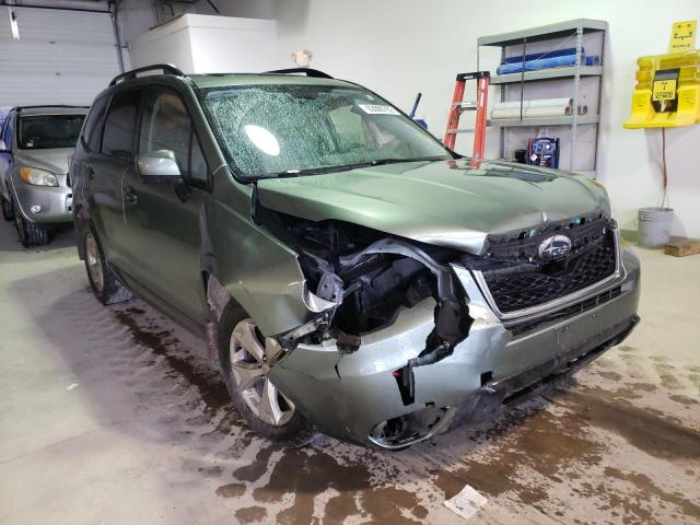 SUBARU FORESTER 2 2015 with VIN JF2SJAGC2FH572534 - Photo from auction