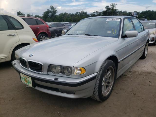 Photo 2 from auction – 2001 BMW 740 IL with VIN WBAGH83491DP29142