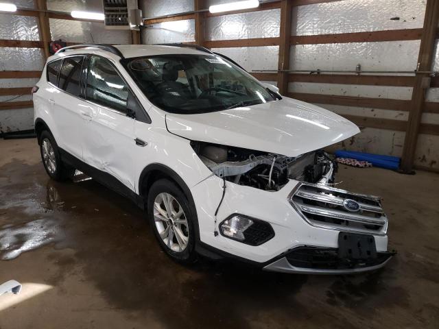 FORD ESCAPE SE 2018 with VIN 1FMCU0GD9JUA43266 - Photo from auction