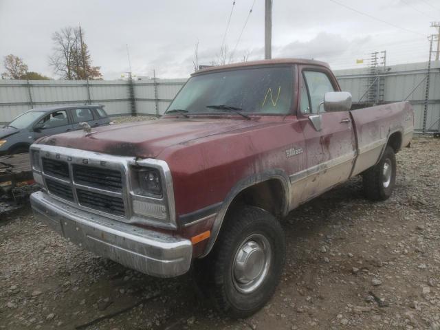 Photo 2 from auction – 1992 DODGE W-SERIES W with VIN 1B7JM26Y2NS576735