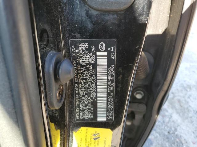 Photo 10 from auction – 2004 LEXUS ES 330 with VIN JTHBA30G945024132