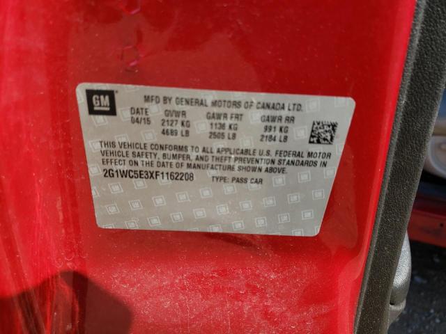 Photo 10 from auction – 2015 CHEVROLET IMPALA LIM with VIN 2G1WC5E3XF1162208