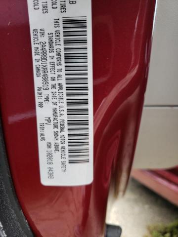 Photo 10 from auction – 2010 CHRYSLER TOWN & COU with VIN 2A4RR8D1XAR480919