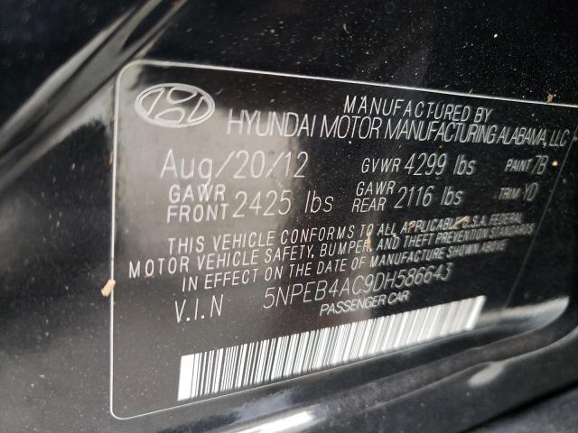 Photo 10 from auction – 2013 HYUNDAI SONATA GLS with VIN 5NPEB4AC9DH586643