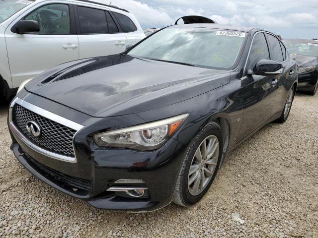 Photo 2 from auction – 2014 INFINITI Q50 BASE with VIN JN1BV7AP1EM689208