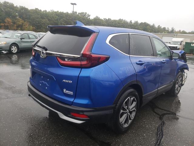 Photo 4 from auction – 2021 HONDA CR-V EX with VIN 7FARW2H55ME014392