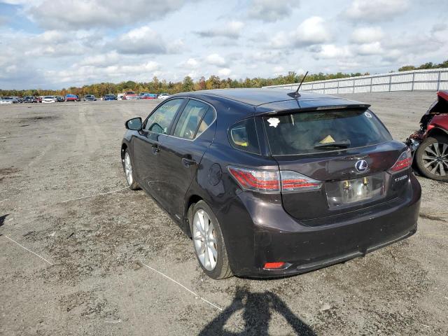 Photo 3 from auction – 2012 LEXUS CT 200 with VIN JTHKD5BH9C2078765