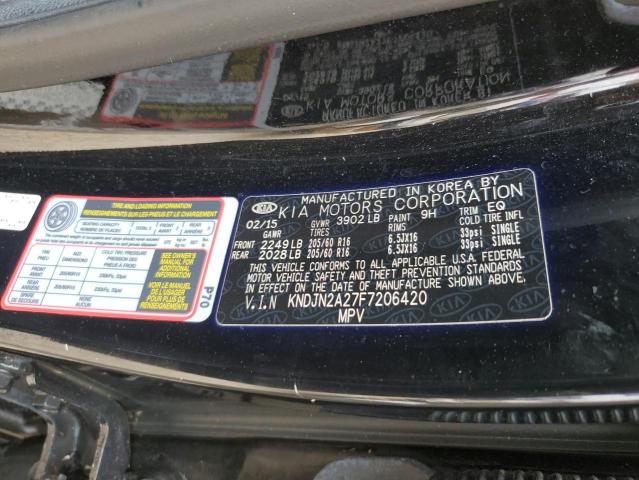 Photo 10 from auction – 2015 KIA SOUL with VIN KNDJN2A27F7206420