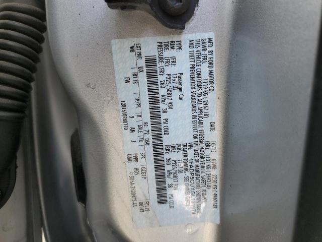 Photo 10 from auction – 2016 FORD C-MAX PREM with VIN 1FADP5CUXGL101974