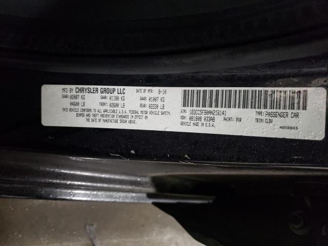 Photo 10 from auction – 2010 DODGE AVENGER R/ with VIN 1B3CC5FB0AN216141