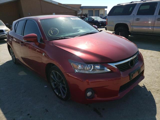 LEXUS CT 200 2013 with VIN JTHKD5BHXD2128610 - Photo from auction