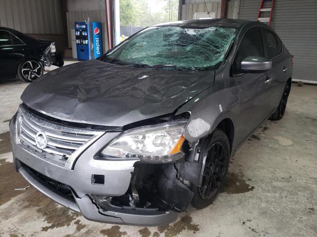 Photo 2 from auction – 2015 NISSAN SENTRA S with VIN 3N1AB7AP1FL644821