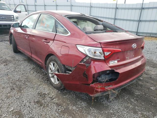 Photo 3 from auction – 2016 HYUNDAI SONATA SE with VIN 5NPE24AF0GH281059