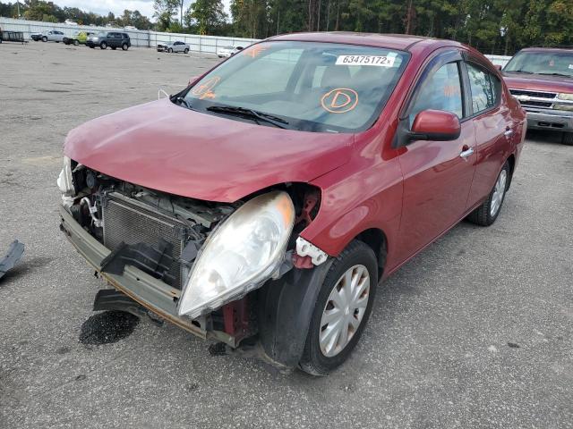 Photo 2 from auction – 2012 NISSAN VERSA S with VIN 3N1CN7AP0CL906579