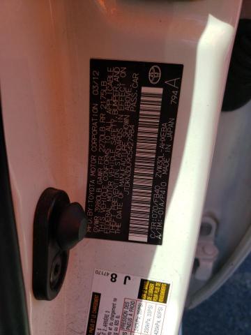 Photo 10 from auction – 2012 TOYOTA PRIUS with VIN JTDKN3DU9C5427984