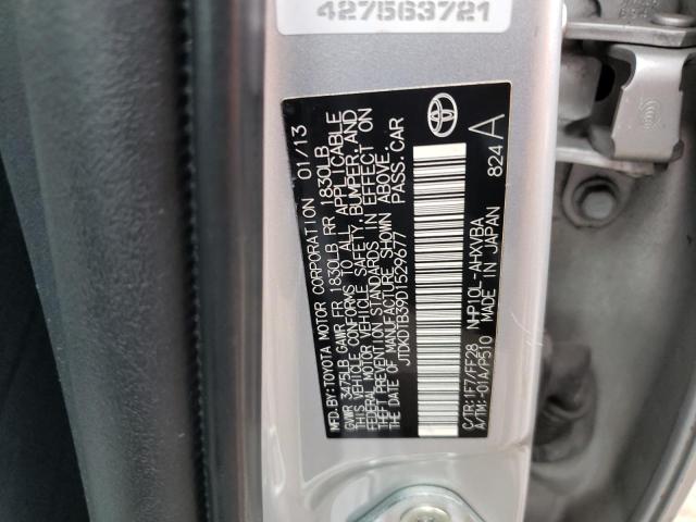 Photo 10 from auction – 2013 TOYOTA PRIUS C with VIN JTDKDTB39D1529677