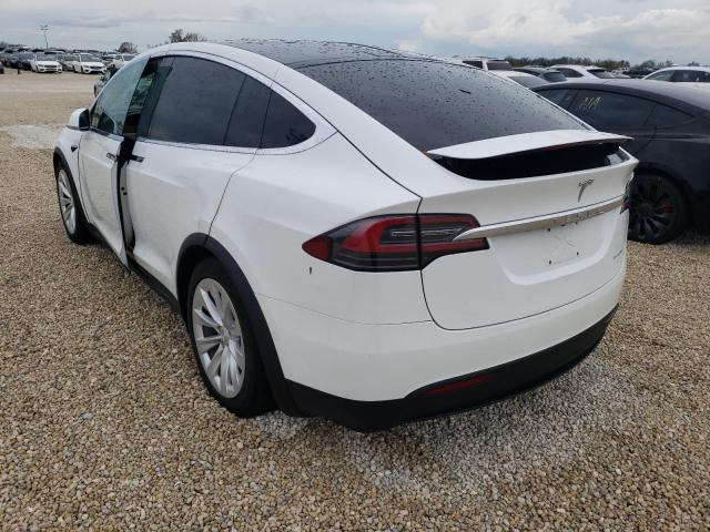 Photo 3 from auction – 2021 TESLA MODEL X with VIN 5YJXCBE25MF321499
